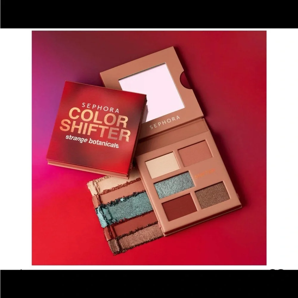 SEPHORA COLOR SHIFTER strange botanicals 5 EYESHADOWS EYE PALETTE
